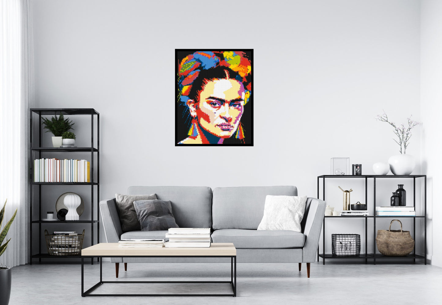 Frida Kahlo - Brick Art Mosaic Kit 4x5 large
