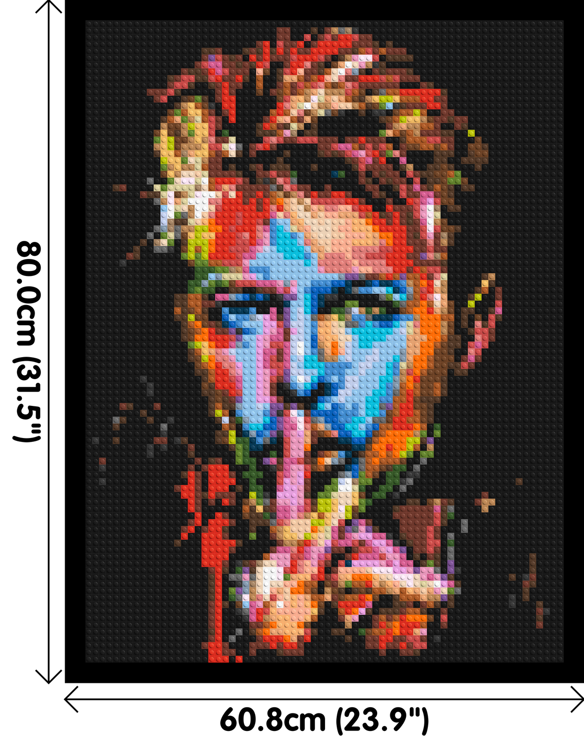 Buy David Bowie - Brick Art Mosaic Kit Online – Brick Me
