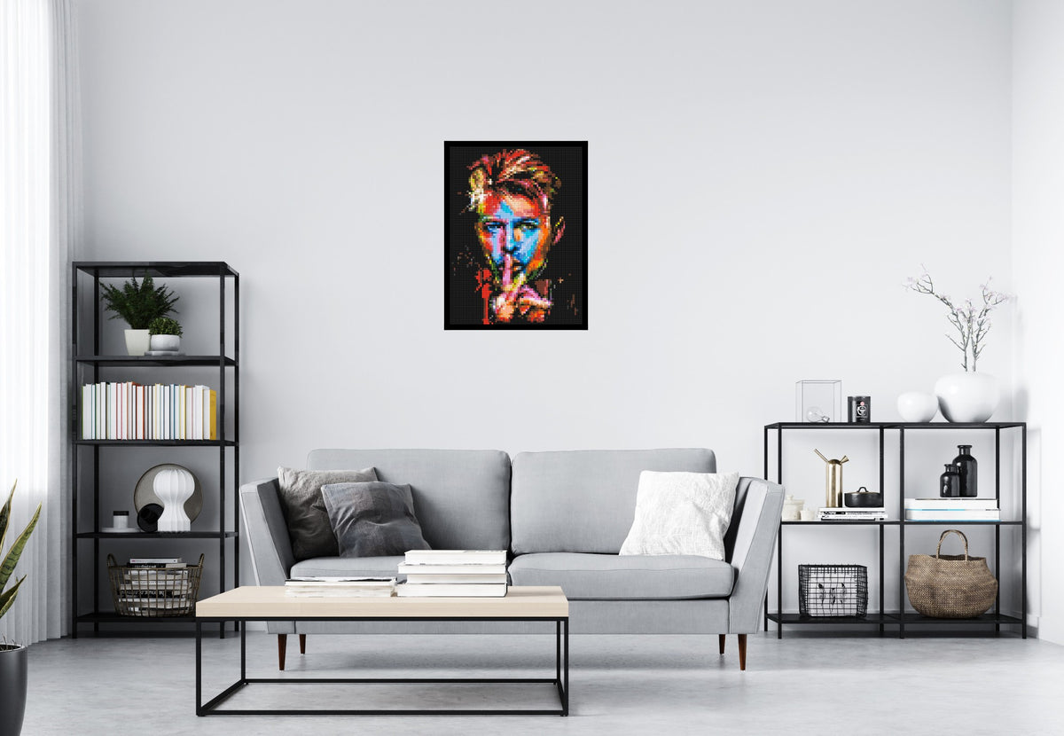 Buy David Bowie - Brick Art Mosaic Kit Online – Brick Me
