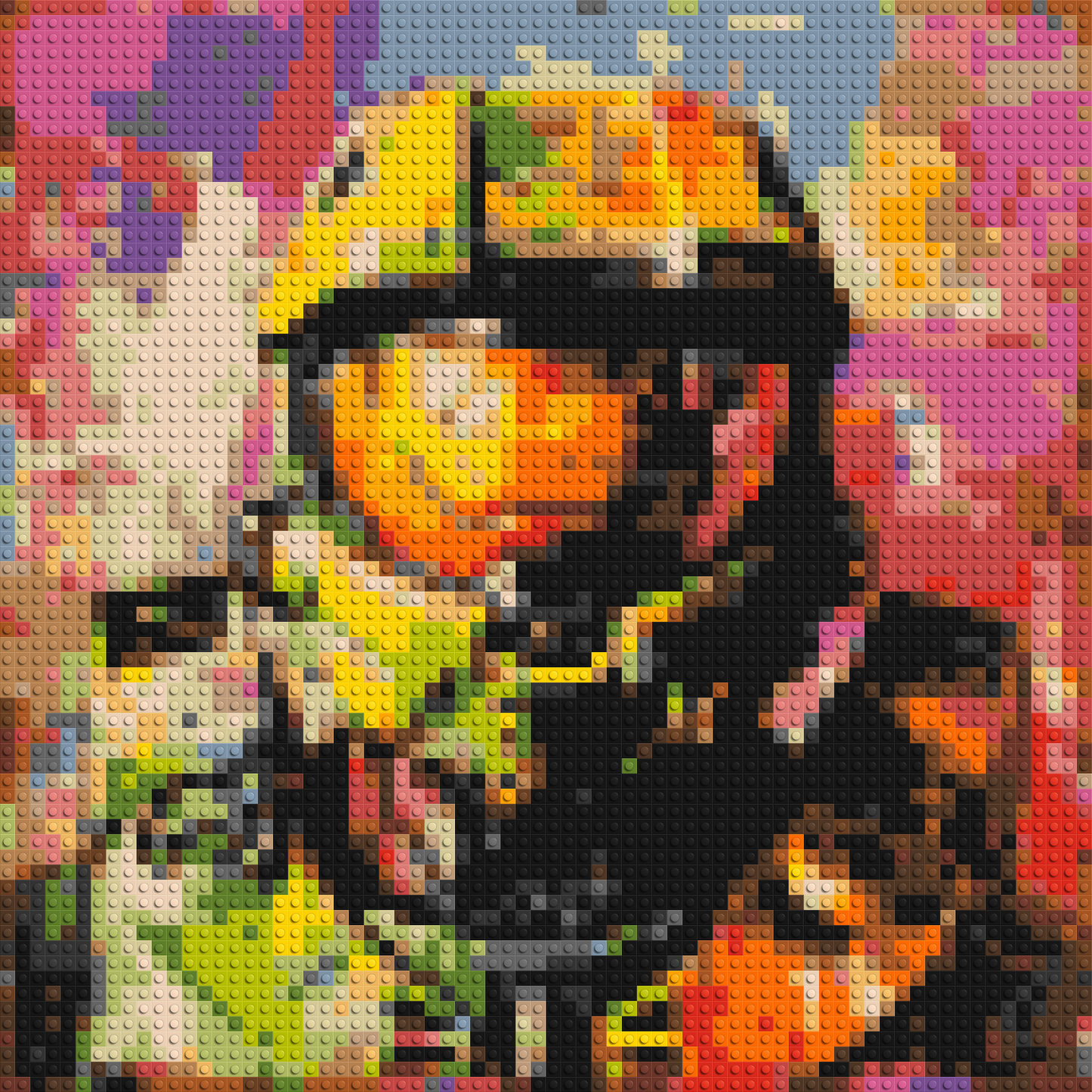 Master Chief - Brick Art Mosaic Kit 3x3 large