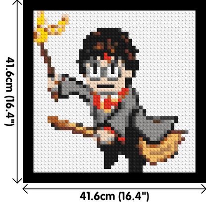 Harry Potter Pixel Art - Brick Art Mosaic Kit 2x2 large