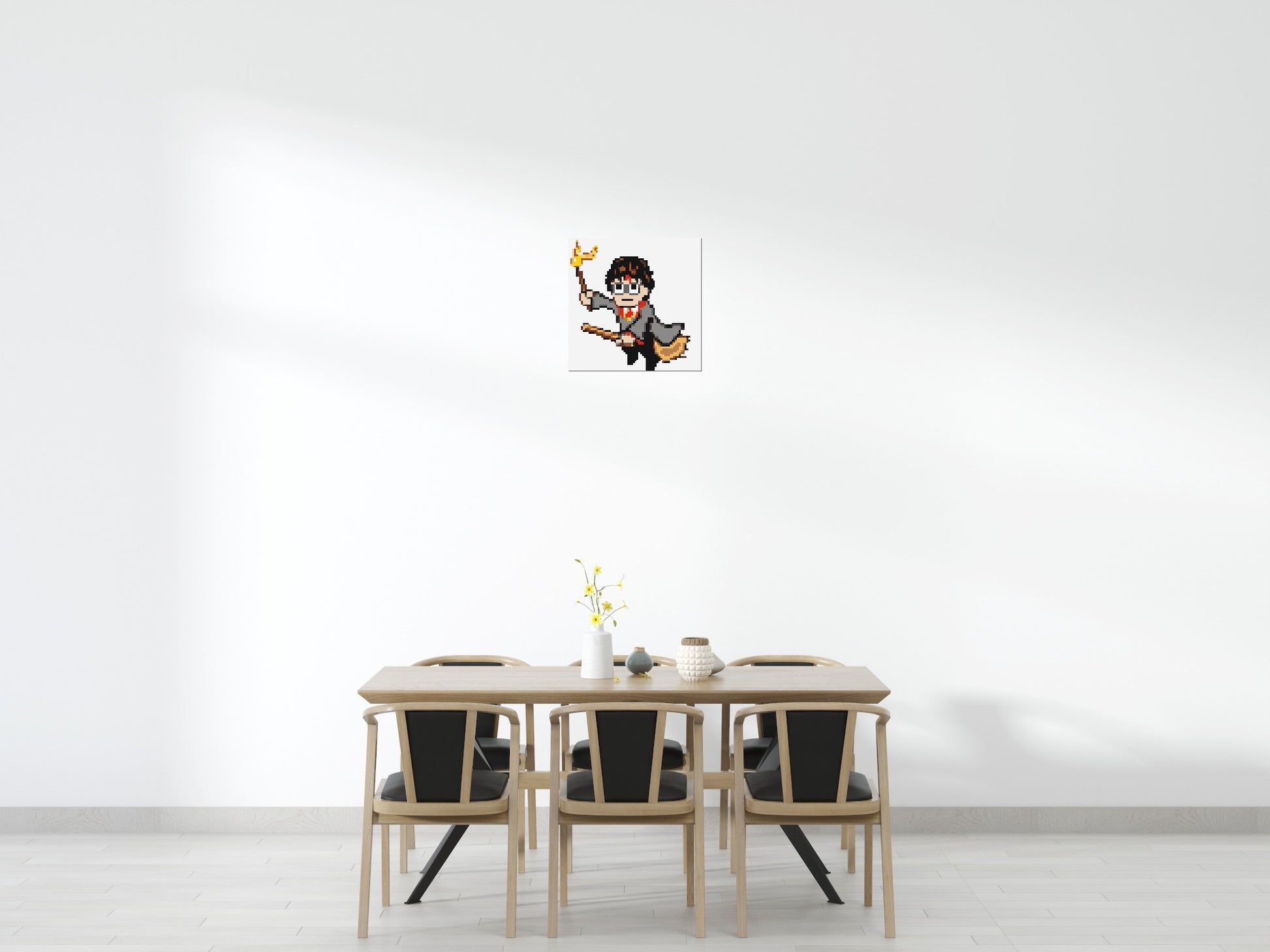 Harry Potter Pixel Art - Brick Art Mosaic Kit 3x3 scene