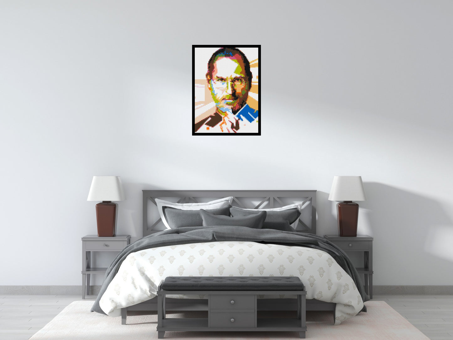 Steve Jobs - Brick Art Mosaic Kit 3x4 large