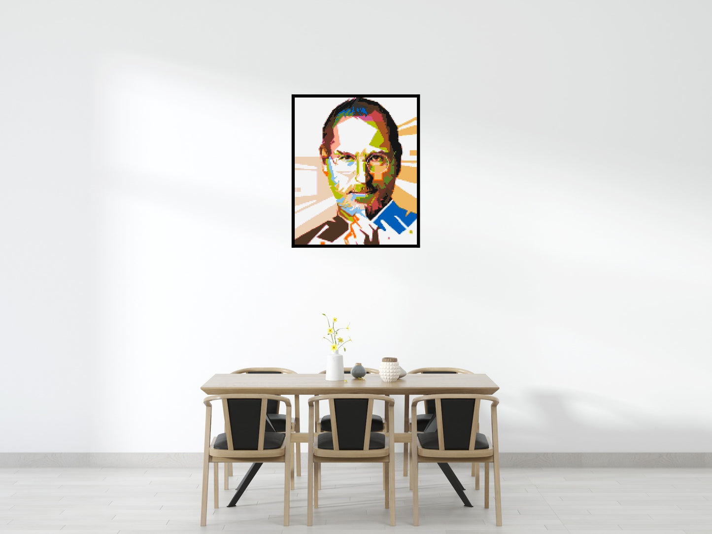 Steve Jobs - Brick Art Mosaic Kit 5x6 large