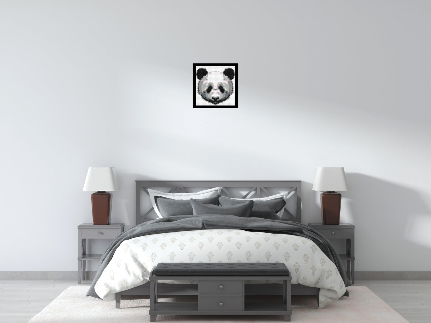 Panda - Brick Art Mosaic Kit 2x2 large