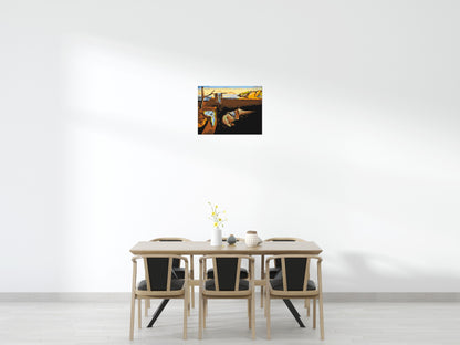 The Persistence of Memory by Salvador Dali - Brick Art Mosaic Kit 4x3 large