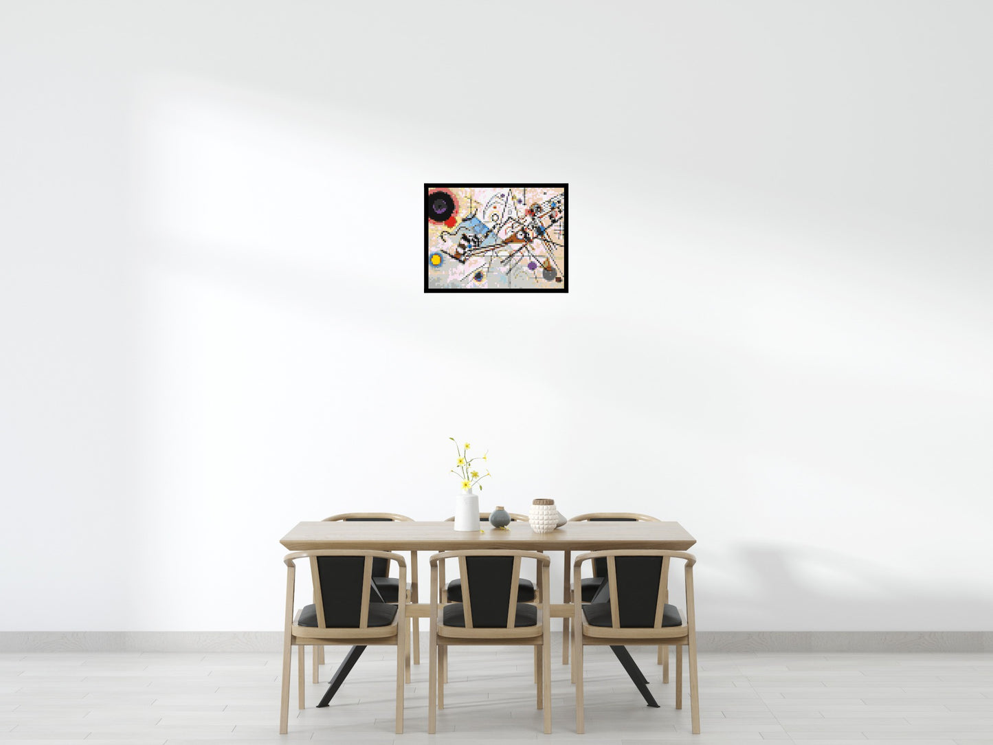 Composition VIII by Wassily Kandinsky - Brick Art Mosaic Kit 4x3 large