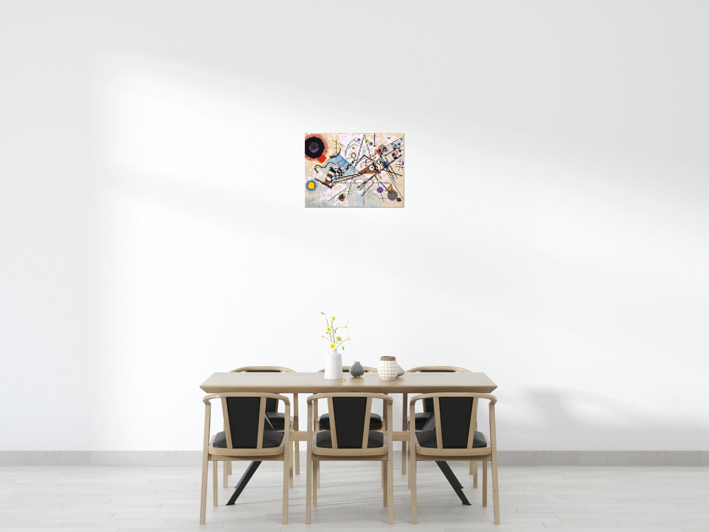 Composition VIII by Wassily Kandinsky - Brick Art Mosaic Kit 4x3 large