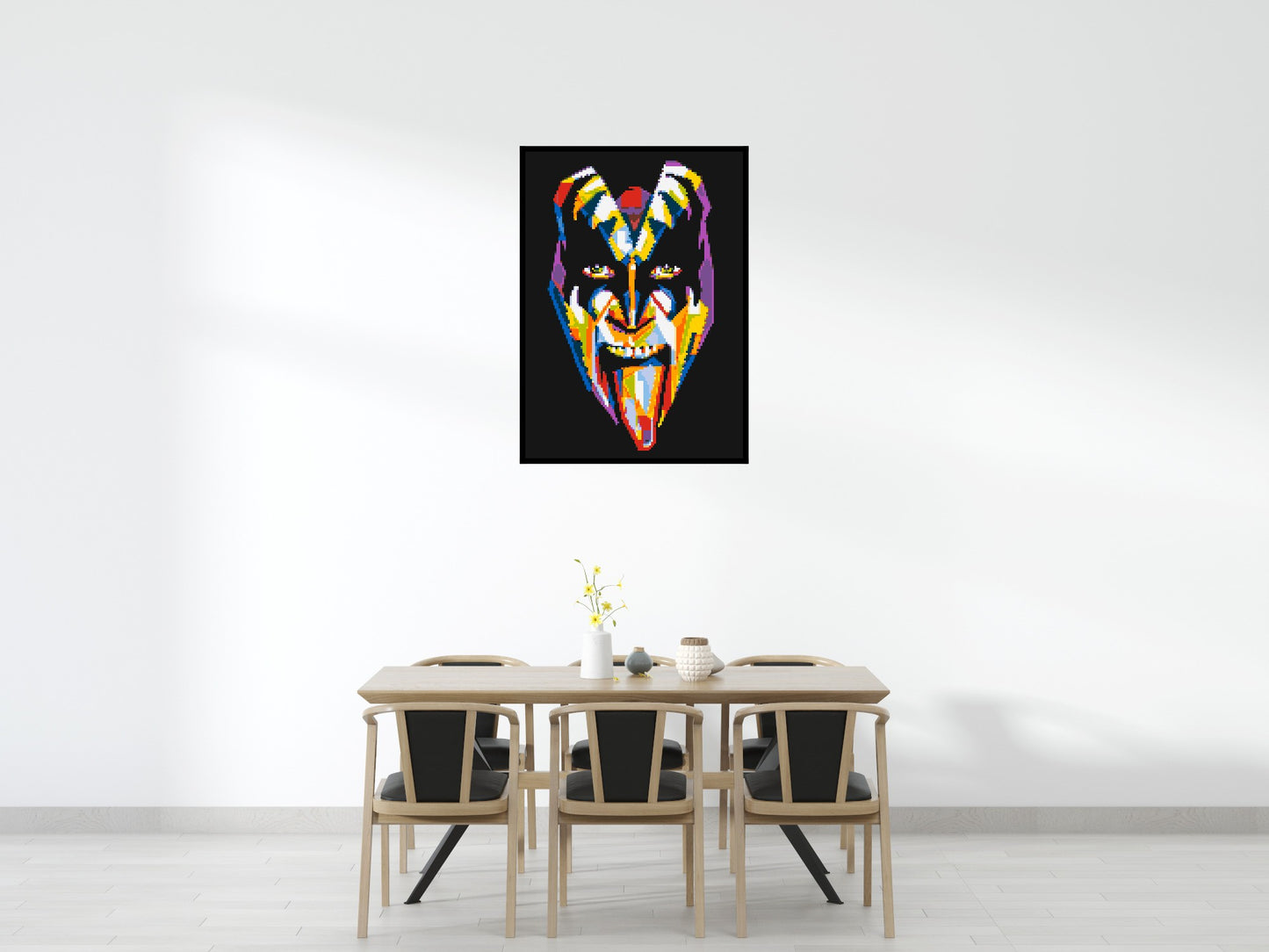Gene Simmons - Brick Art Mosaic Kit 5x7 large