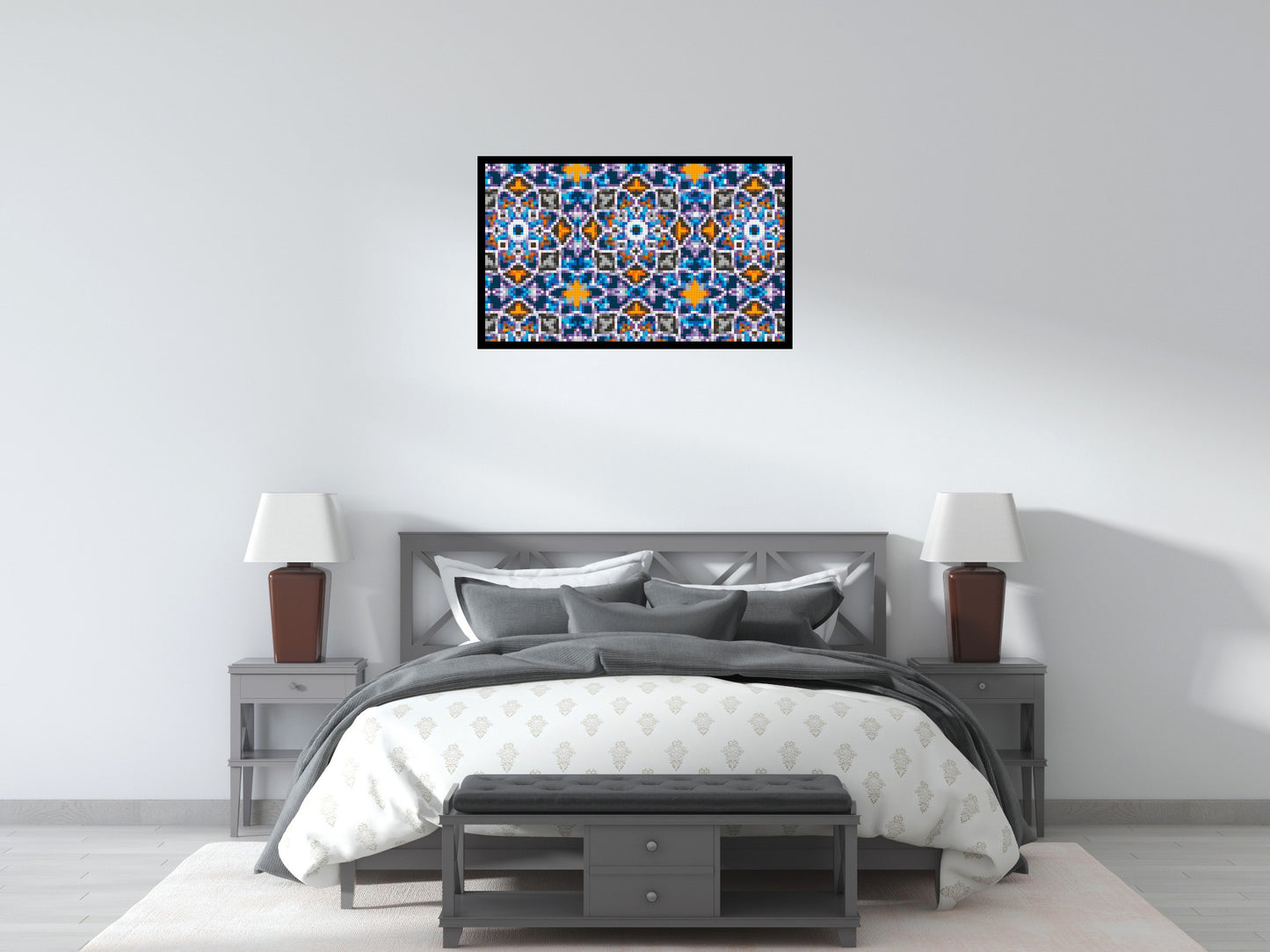 Abstract Pattern #1 - Brick Art Mosaic Kit 5x3 large