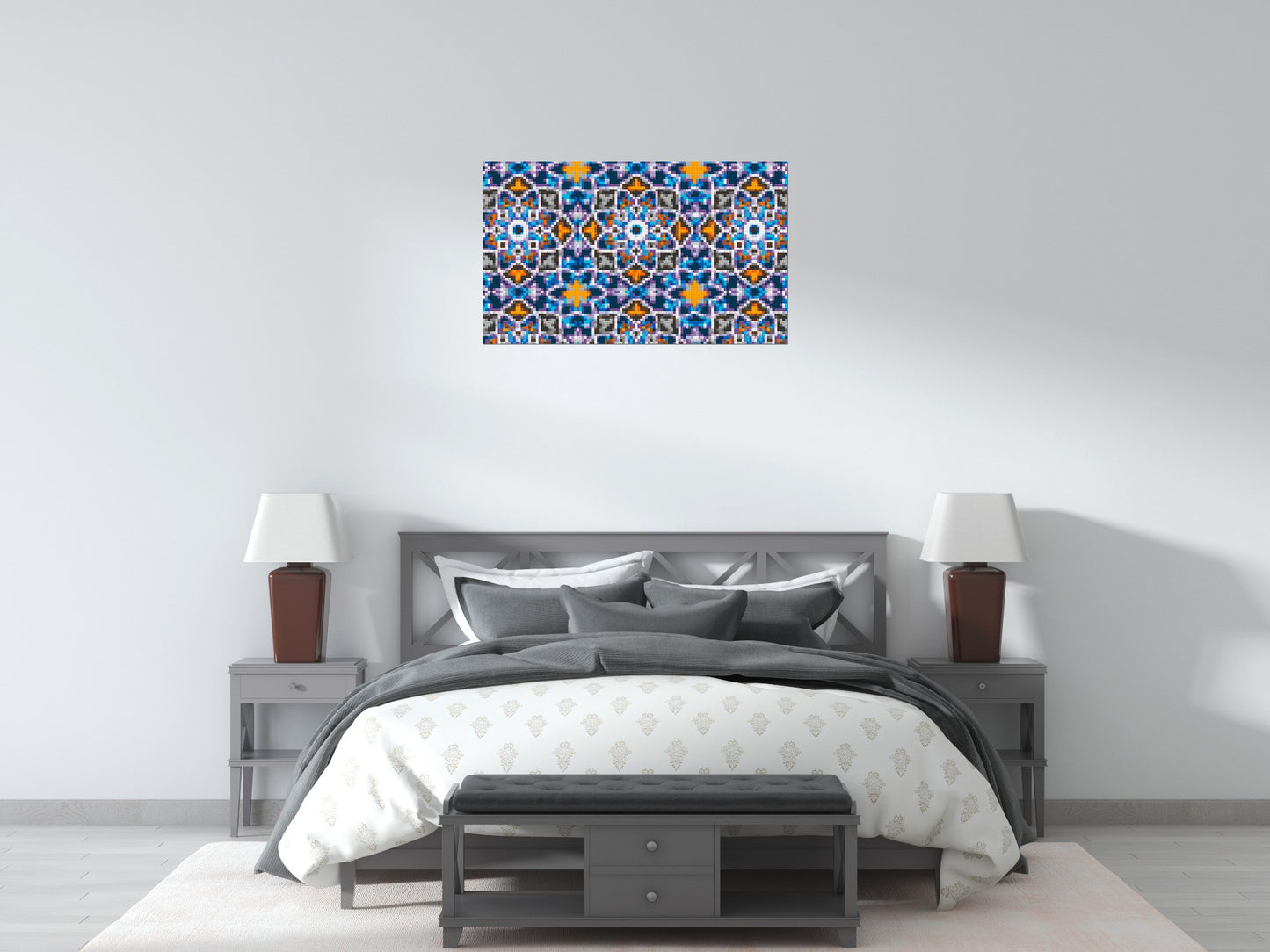 Abstract Pattern #1 - Brick Art Mosaic Kit 5x3 large