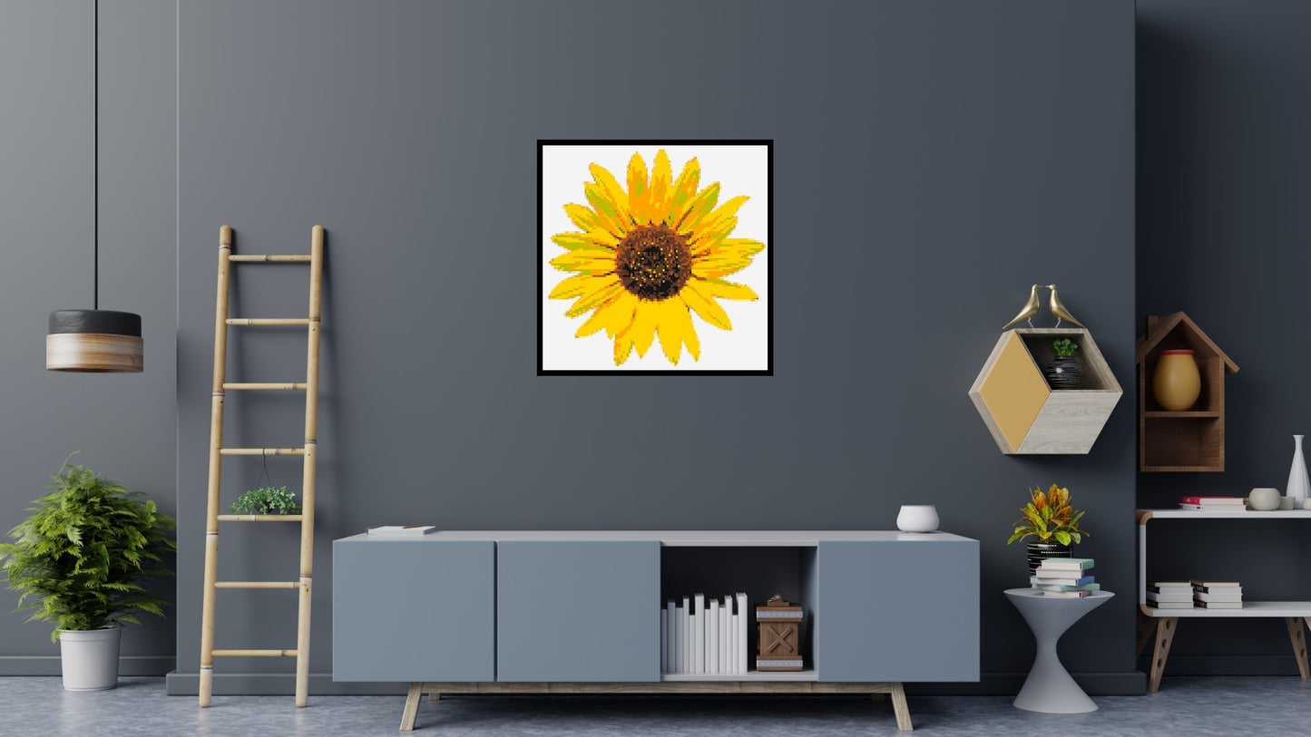 Sunflower - Brick Art Mosaic Kit 5x5 large