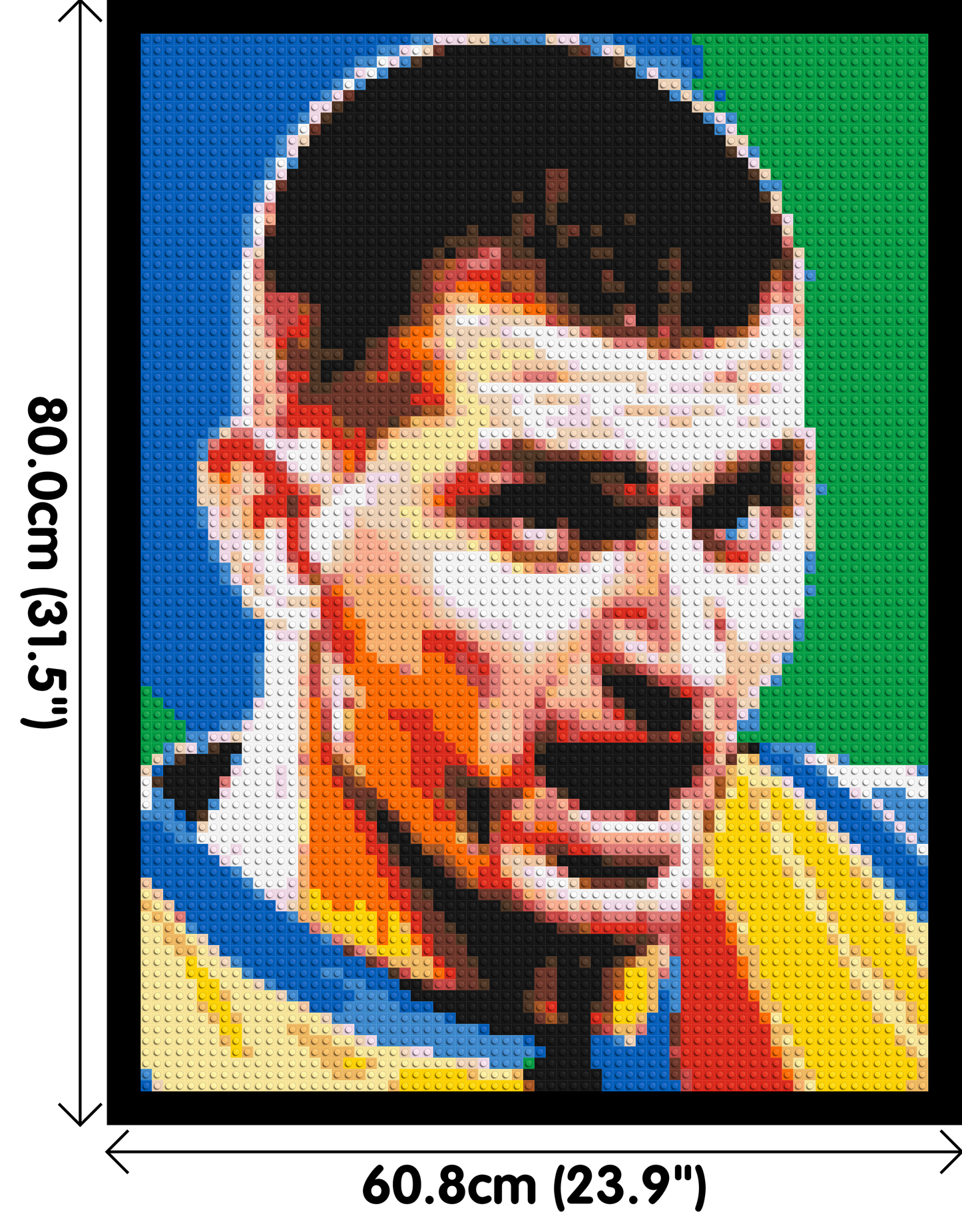 Nikola Jokić - Brick Art Mosaic Kit 3x4 large