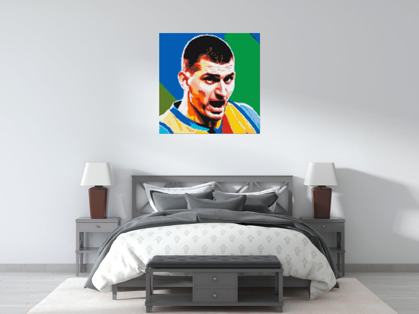 Nikola Jokić - Brick Art Mosaic Kit 5x5 large