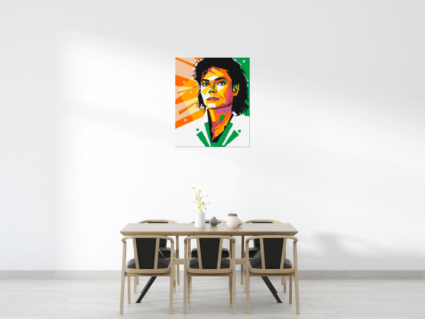 Michael Jackson - Brick Art Mosaic Kit 5x6 large