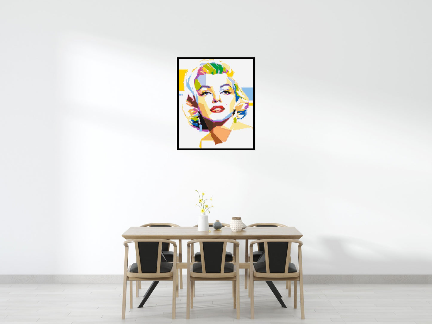 Marilyn Monroe - Brick Art Mosaic Kit 5x6 large