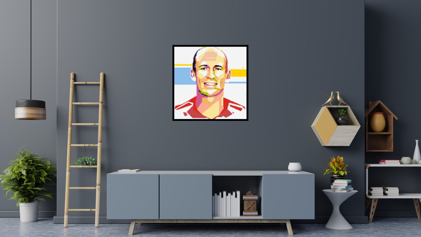 Arjen Robben - Brick Art Mosaic Kit 5x5 large