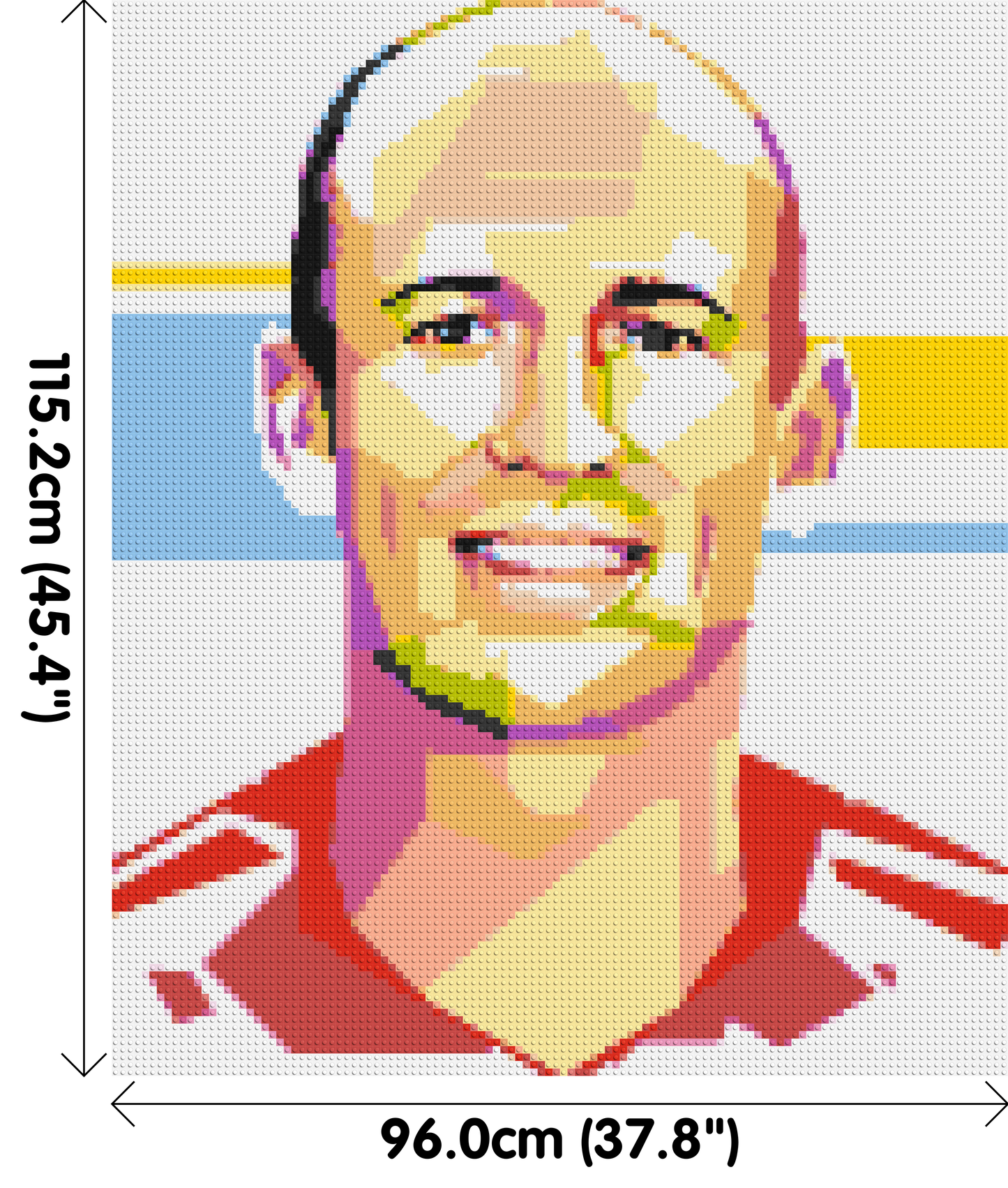 Arjen Robben - Brick Art Mosaic Kit 5x6 large