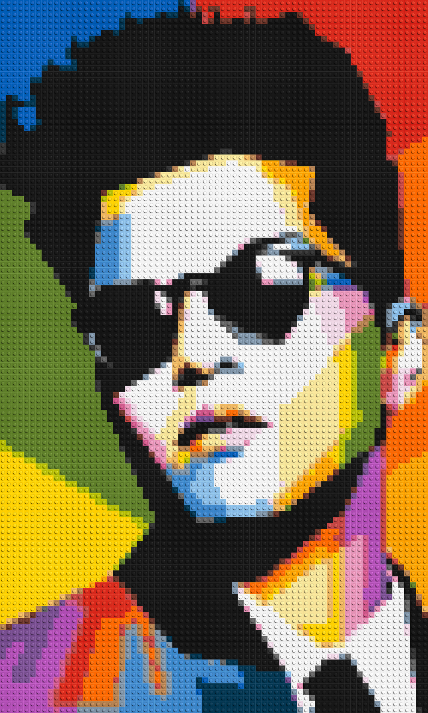 Bruno Mars - Brick Art Mosaic Kit 3x5 large