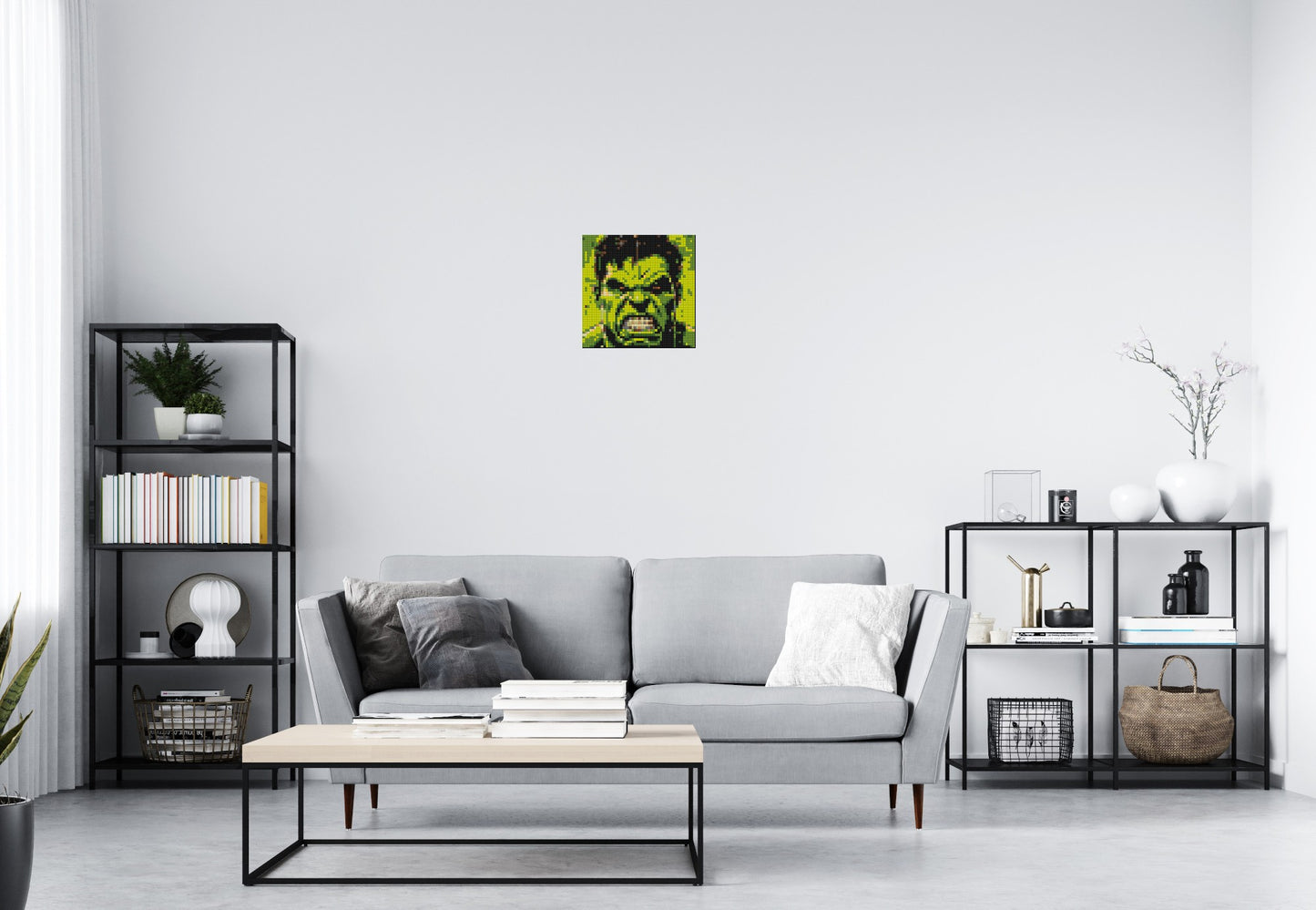 The Hulk - Brick Art Mosaic Kit 2x2 large
