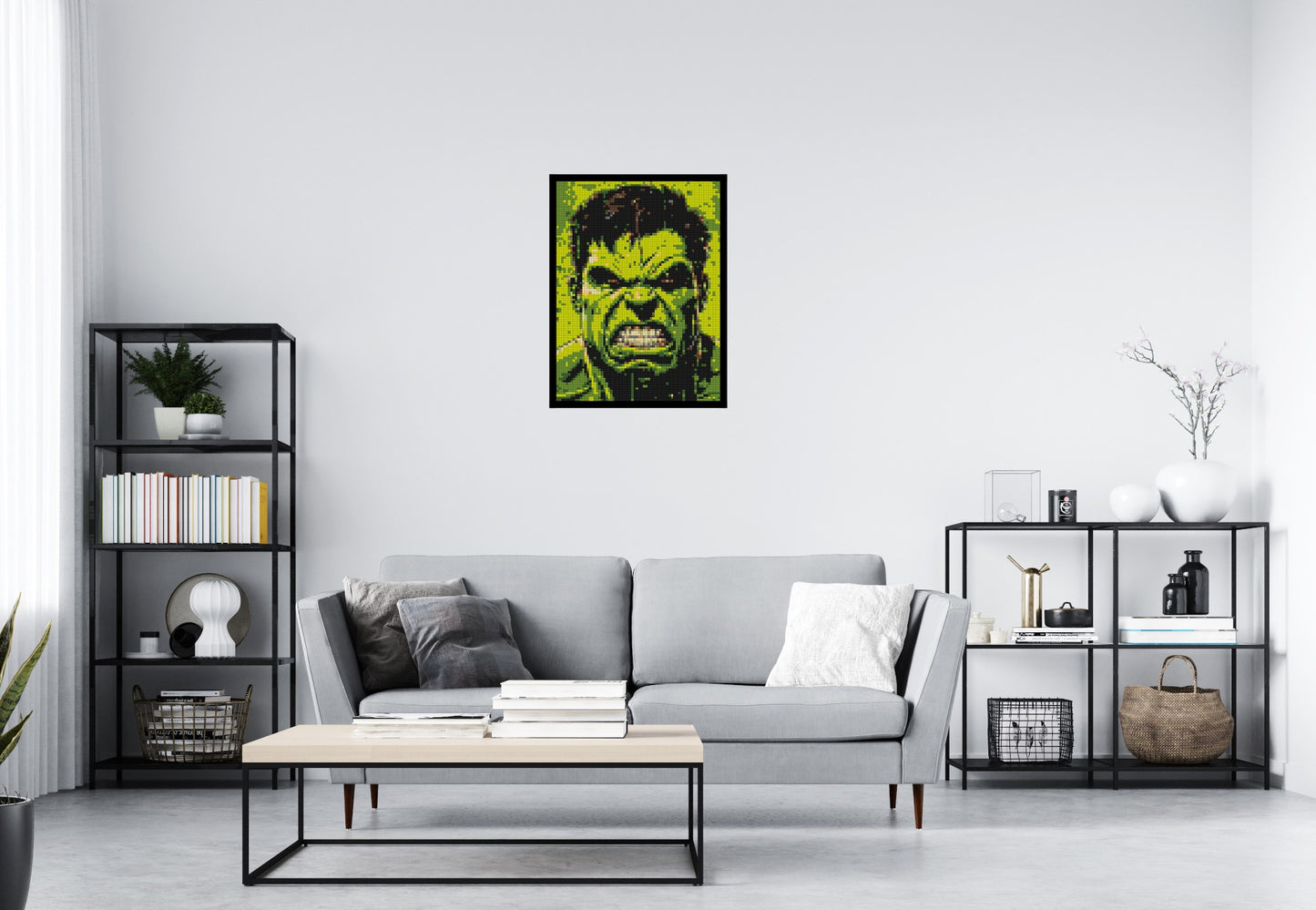 The Hulk - Brick Art Mosaic Kit 3x4 large