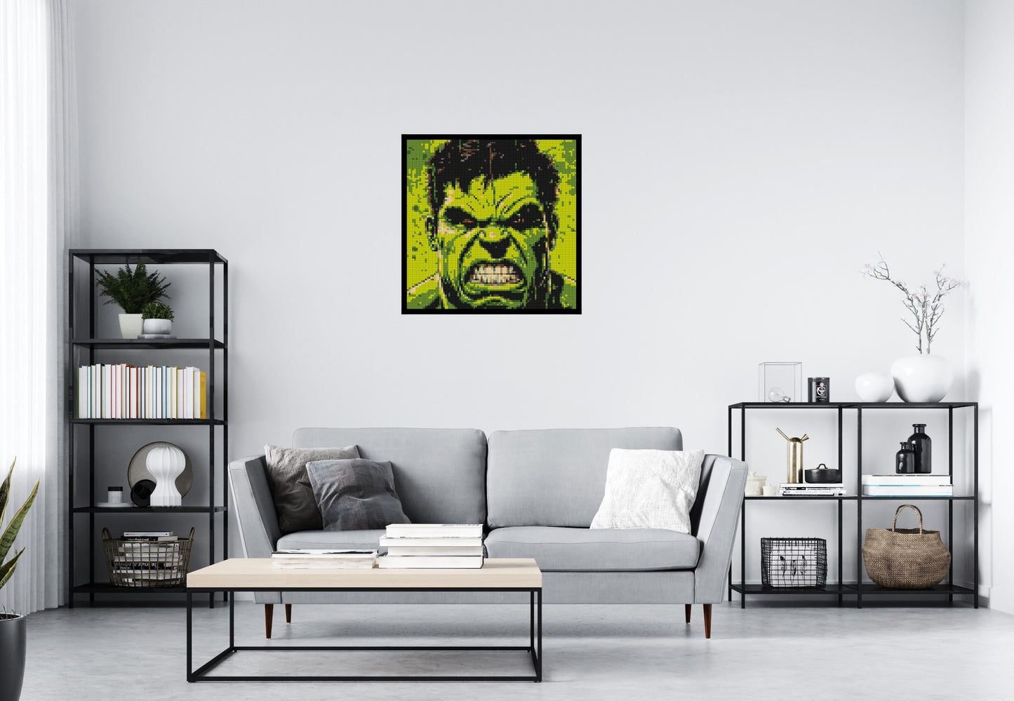 The Hulk - Brick Art Mosaic Kit 4x4 large