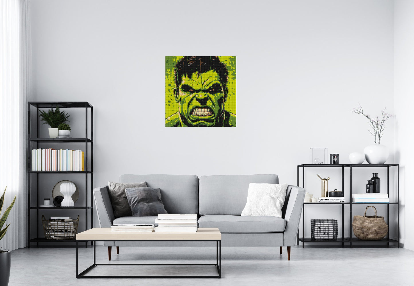 The Hulk - Brick Art Mosaic Kit 4x4 large