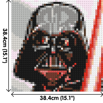 Darth Vader - Brick Art Mosaic Kit 2x2 large