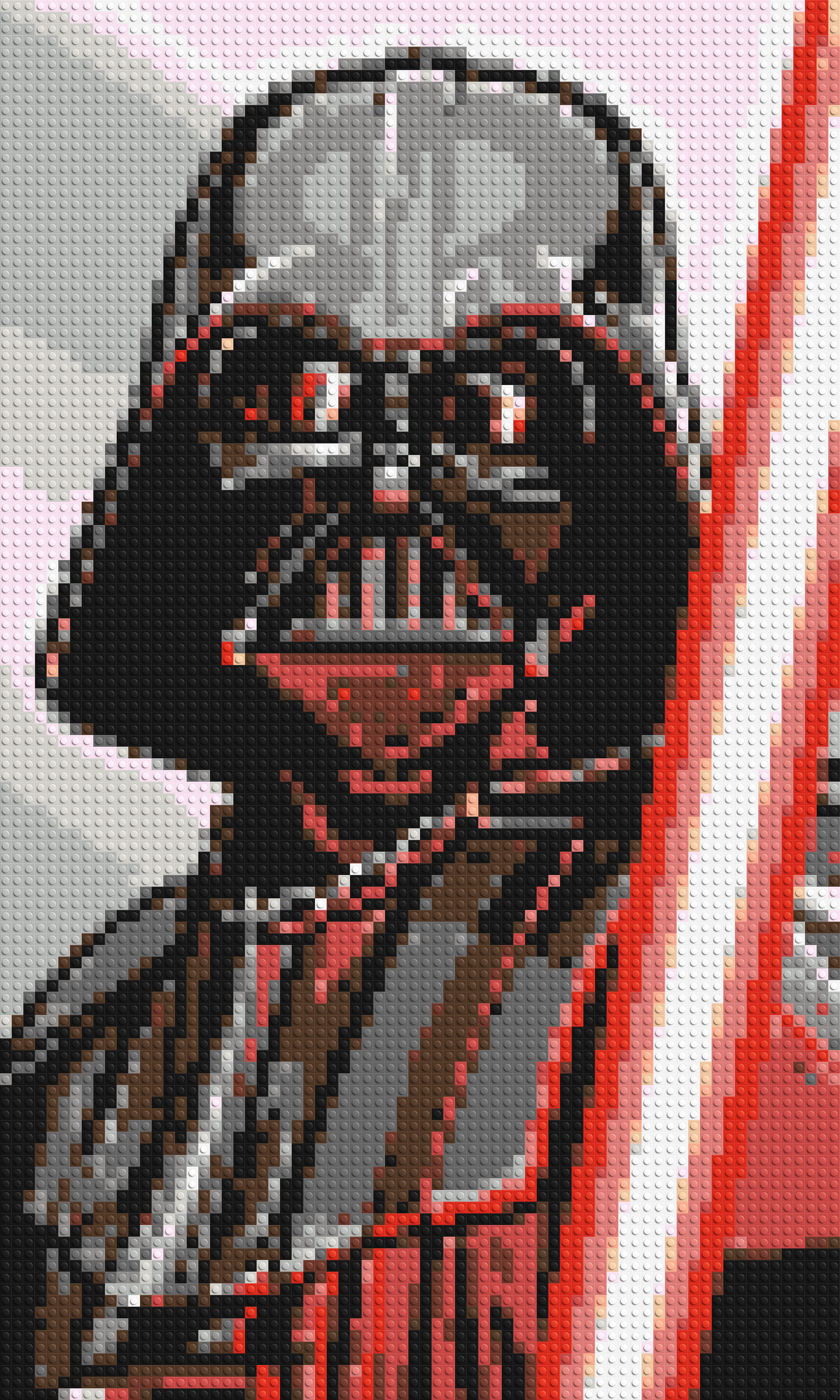 Darth Vader - Brick Art Mosaic Kit 3x5 large