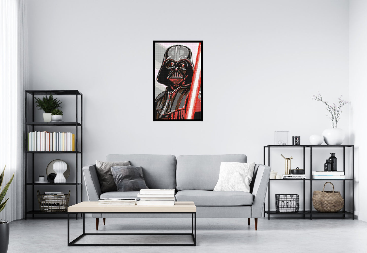 Darth Vader - Brick Art Mosaic Kit 3x5 large