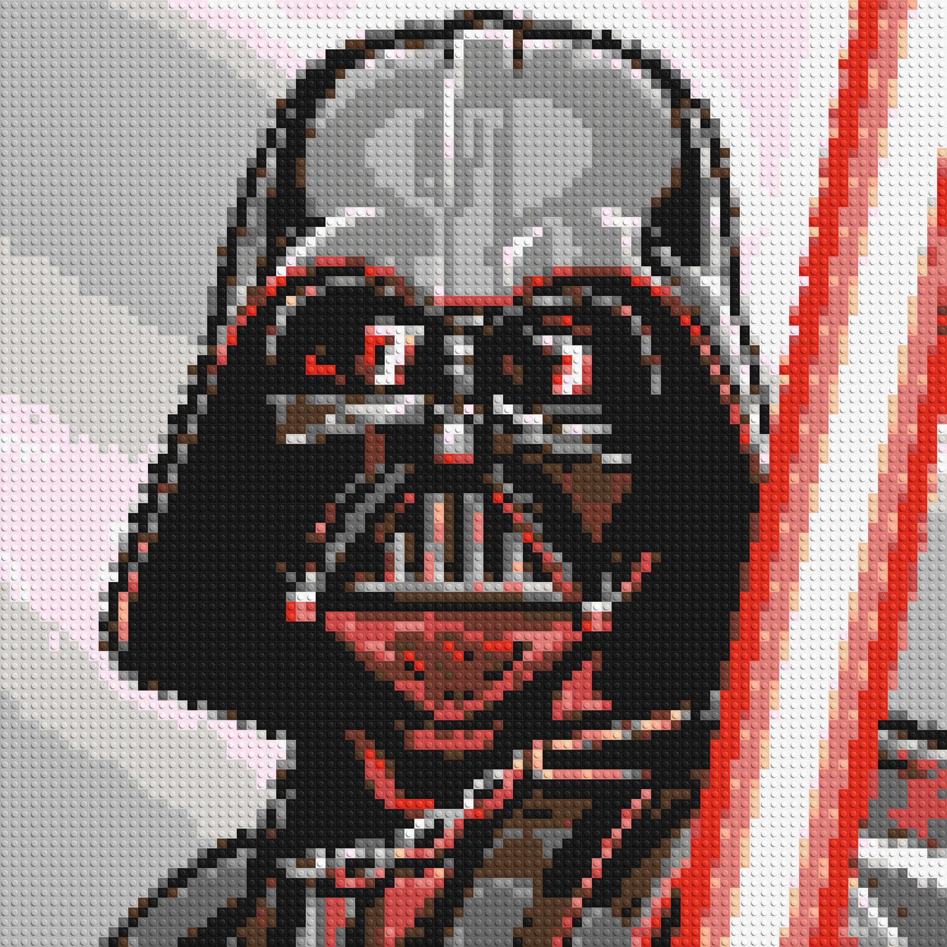 Darth Vader - Brick Art Mosaic Kit 4x4 large