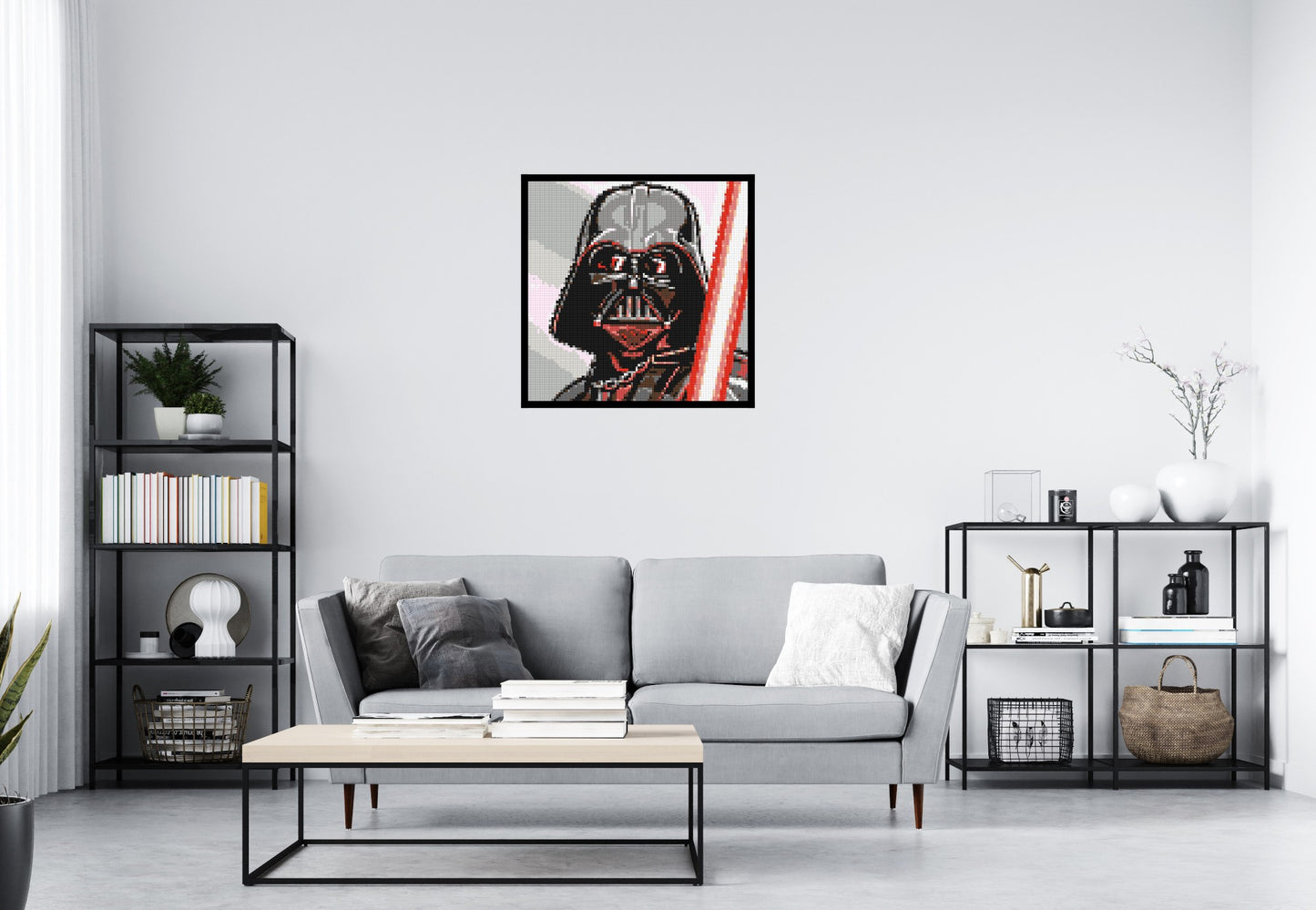 Darth Vader - Brick Art Mosaic Kit 4x4 large