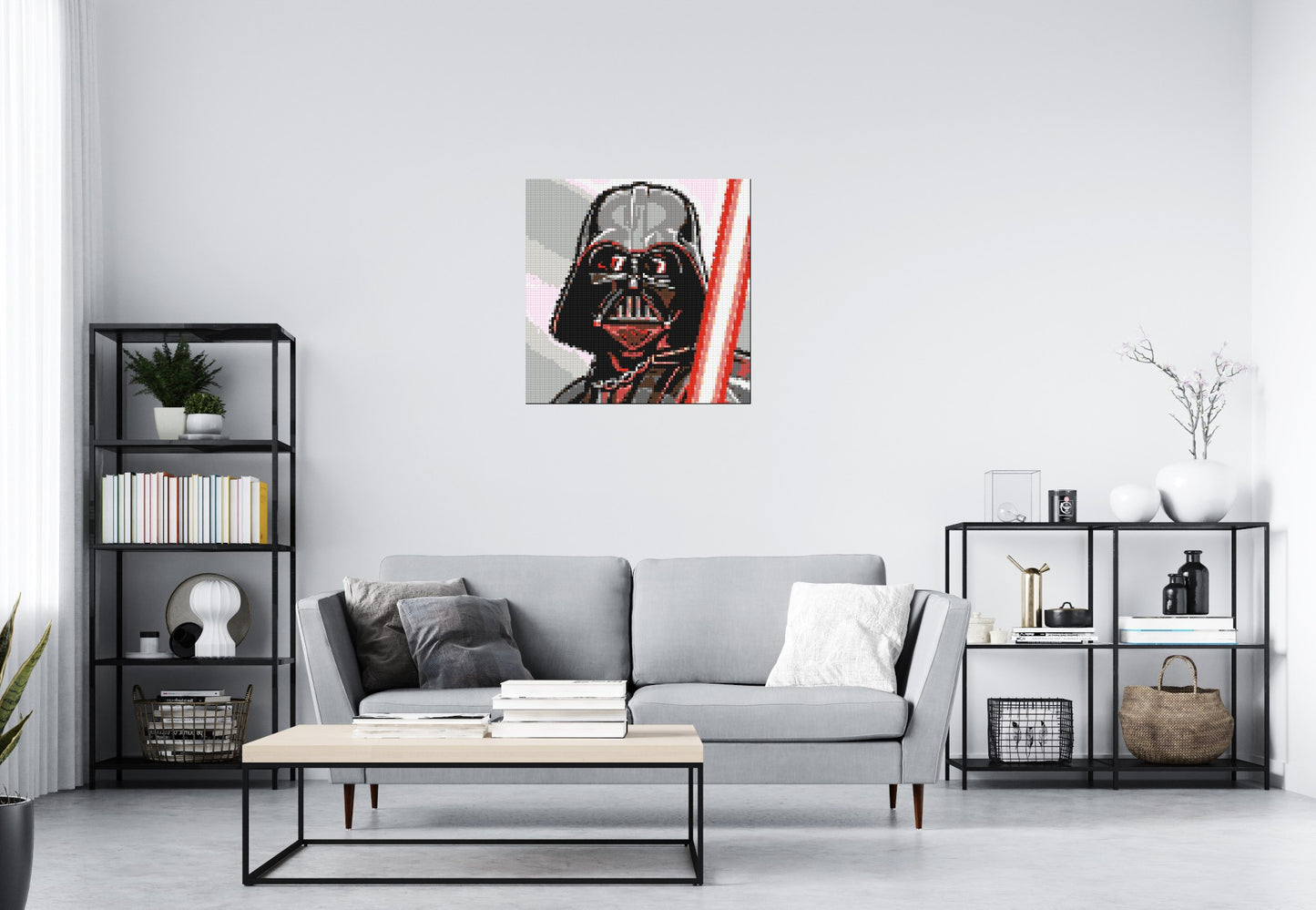 Darth Vader - Brick Art Mosaic Kit 4x4 large