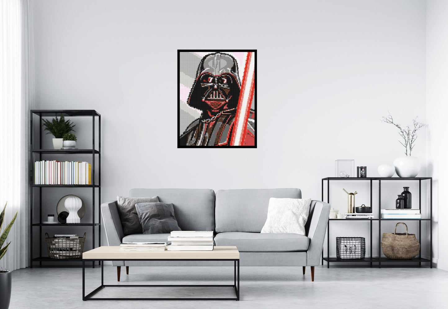 Darth Vader - Brick Art Mosaic Kit 4x5 large