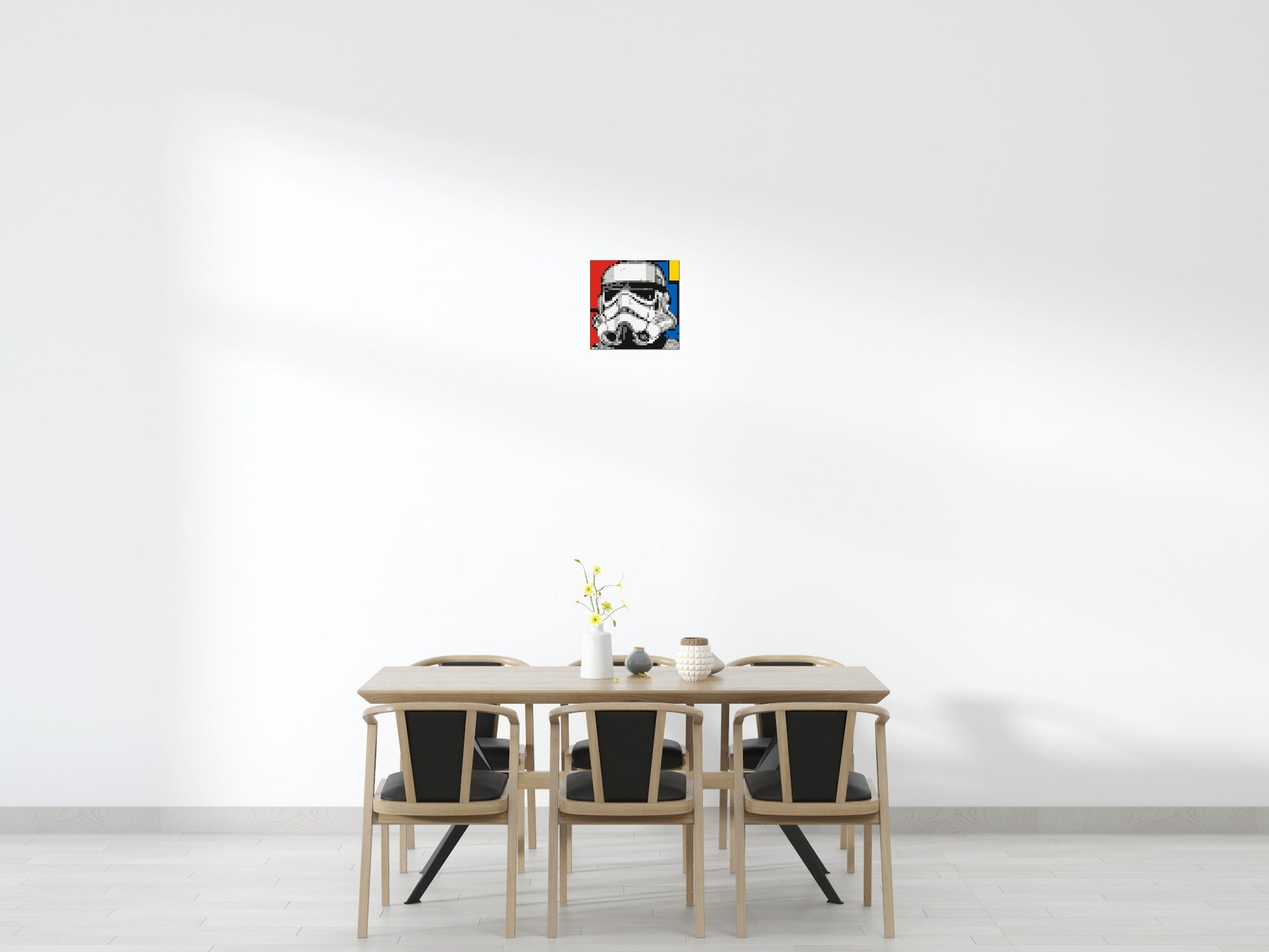 Stormtrooper - Brick Art Mosaic Kit 2x2 scene