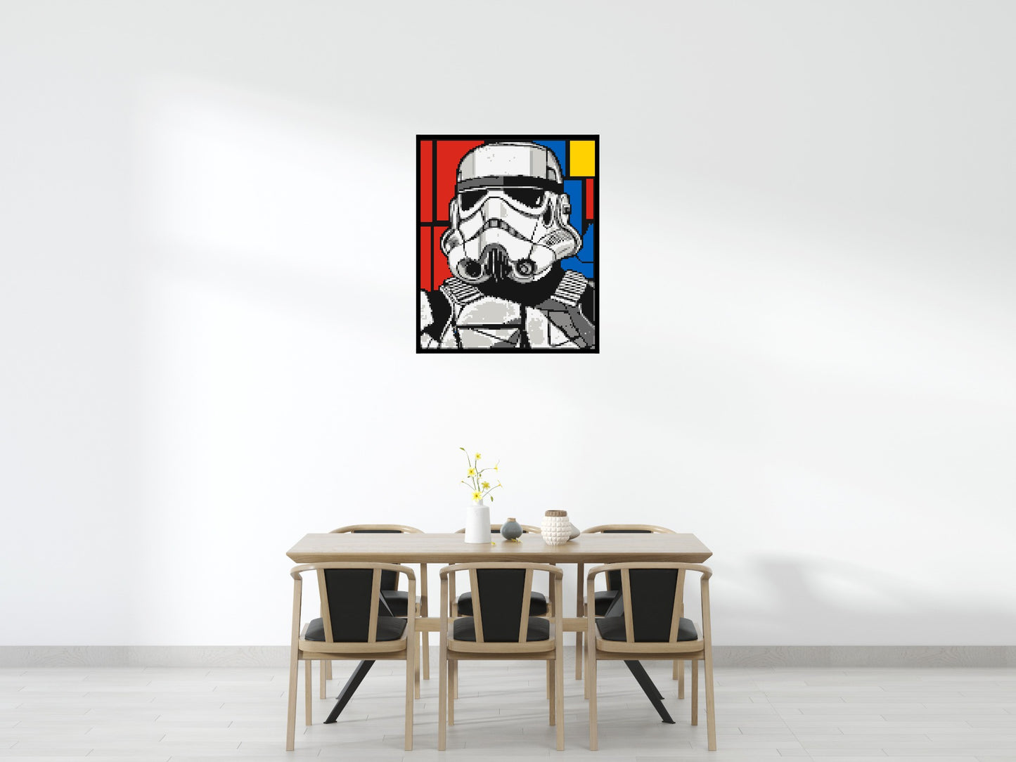 Stormtrooper - Brick Art Mosaic Kit 5x6 large
