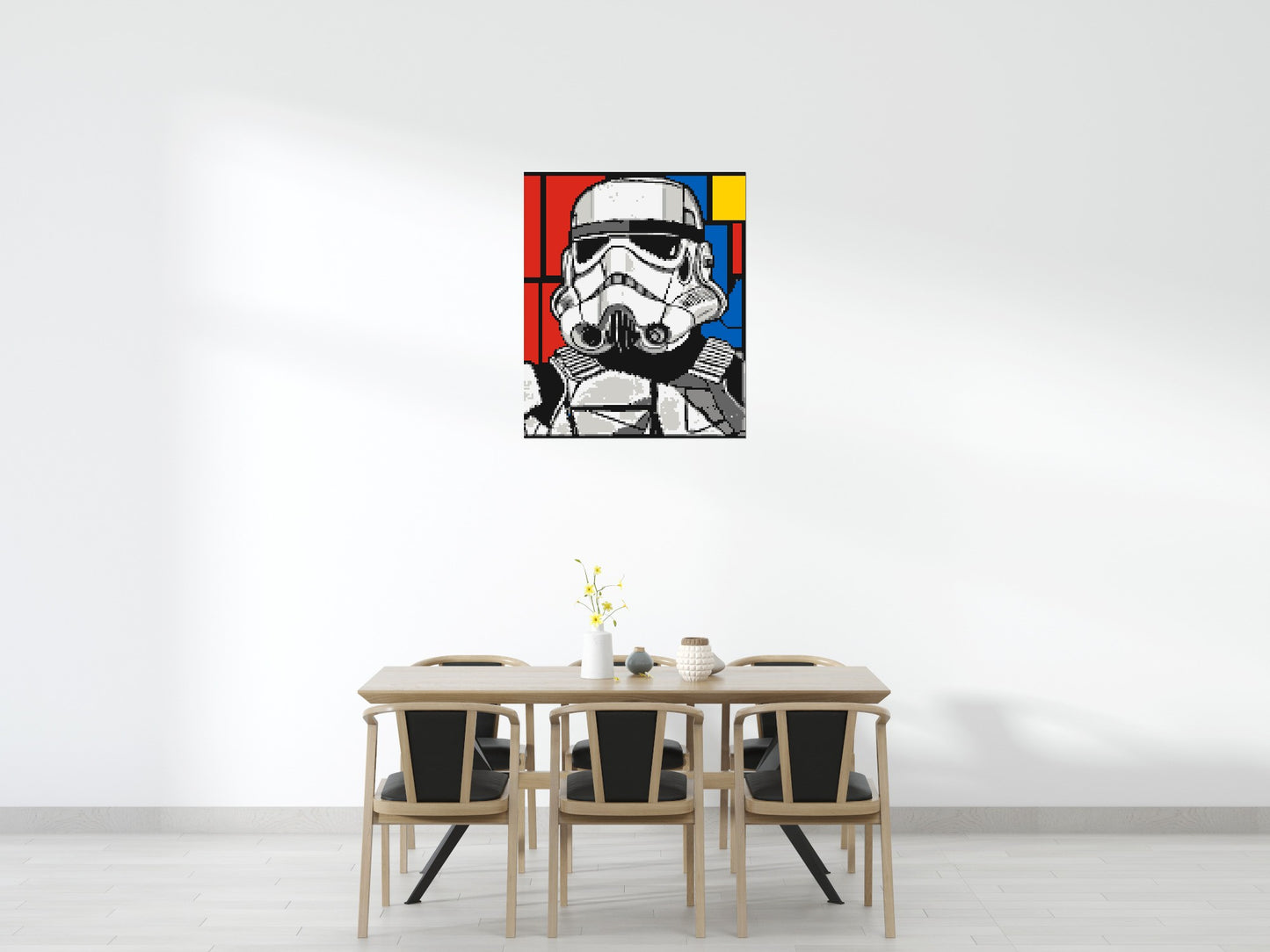 Stormtrooper - Brick Art Mosaic Kit 5x6 large