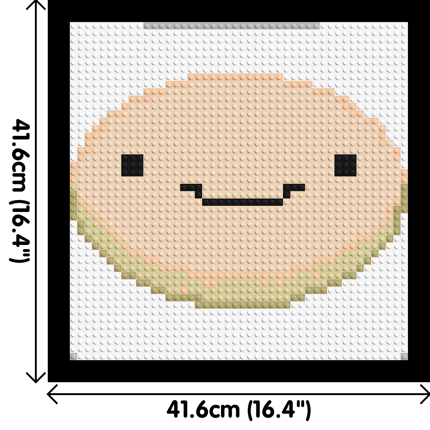 Finn the Human - Brick Art Mosaic Kit 2x2 large