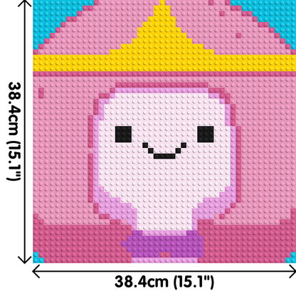 Princess Bubblegum - Brick Art Mosaic Kit 2x2 large