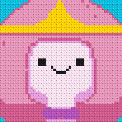 Princess Bubblegum - Brick Art Mosaic Kit 2x2 large
