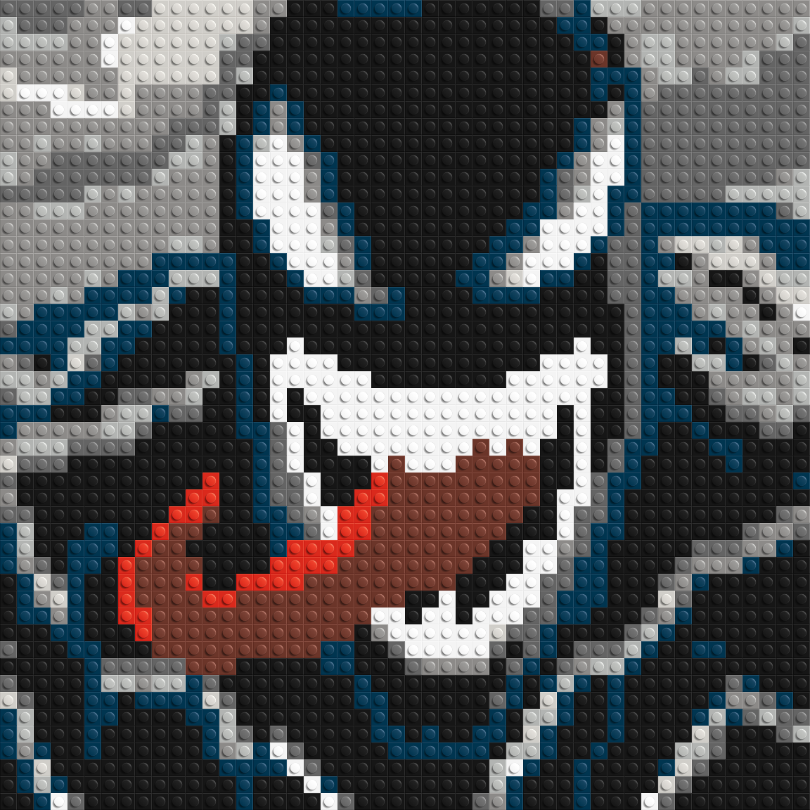 Venom - Brick Art Mosaic Kit 2x2 large