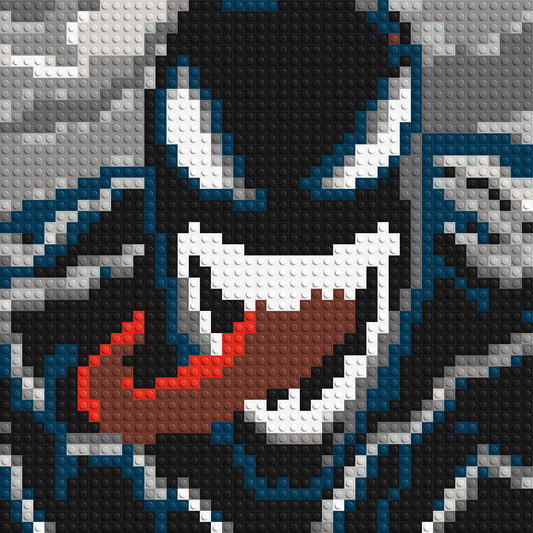 Venom - Brick Art Mosaic Kit 2x2 large