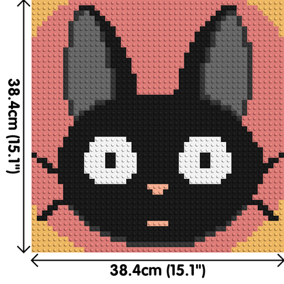 Jiji (Ghibli) - Brick Art Mosaic Kit  2x2 large