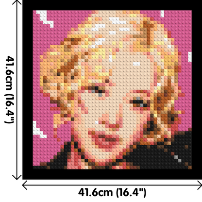 Rosé - Brick Art Mosaic Kit 2x2 large