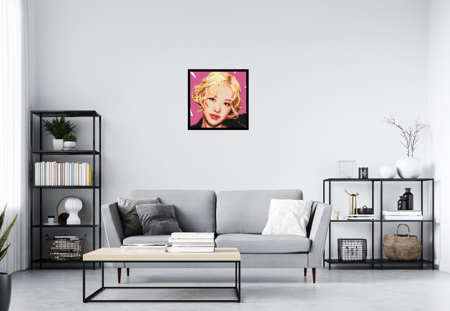 Rosé - Brick Art Mosaic Kit 3x3 large