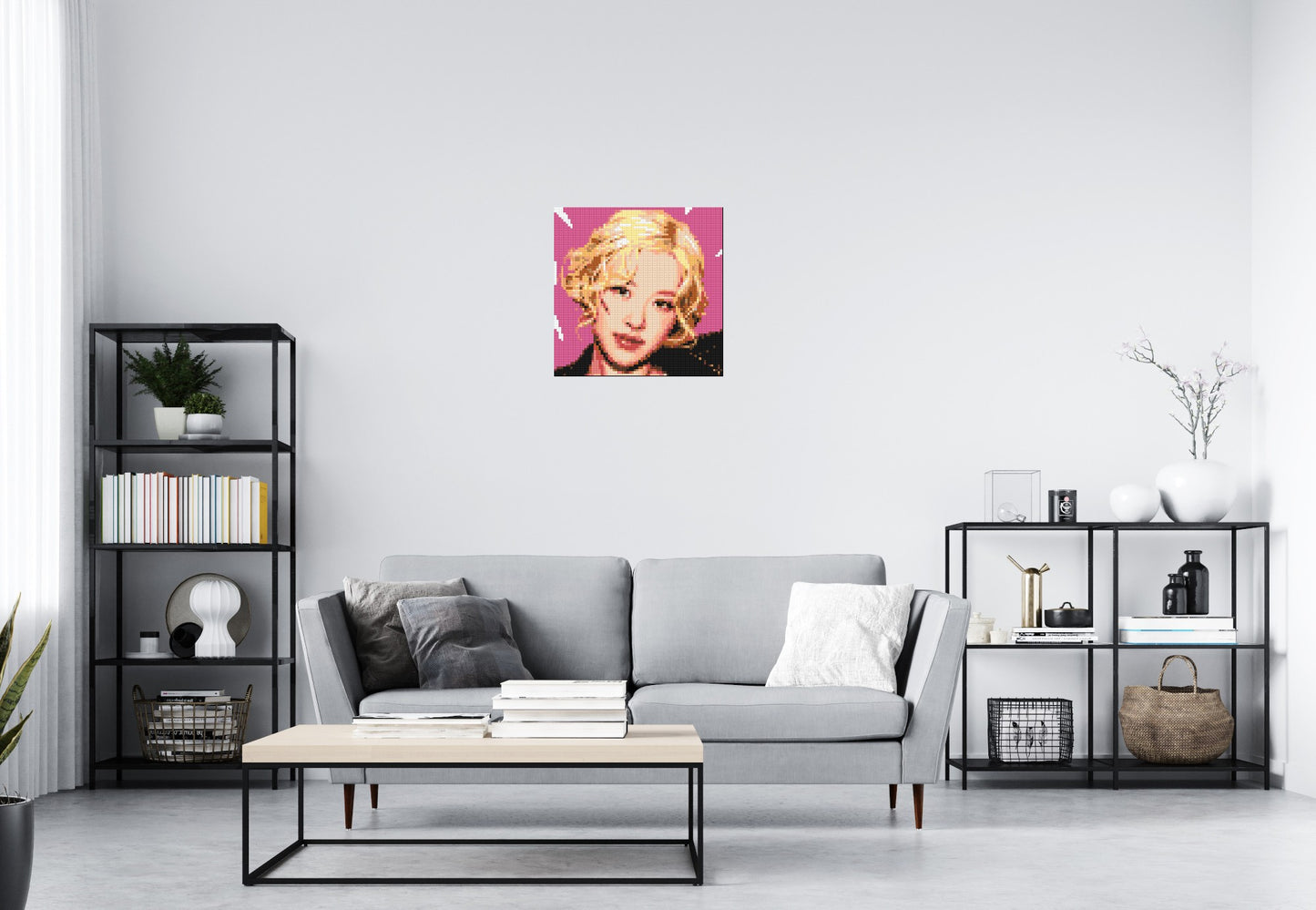 Rosé - Brick Art Mosaic Kit 3x3 large