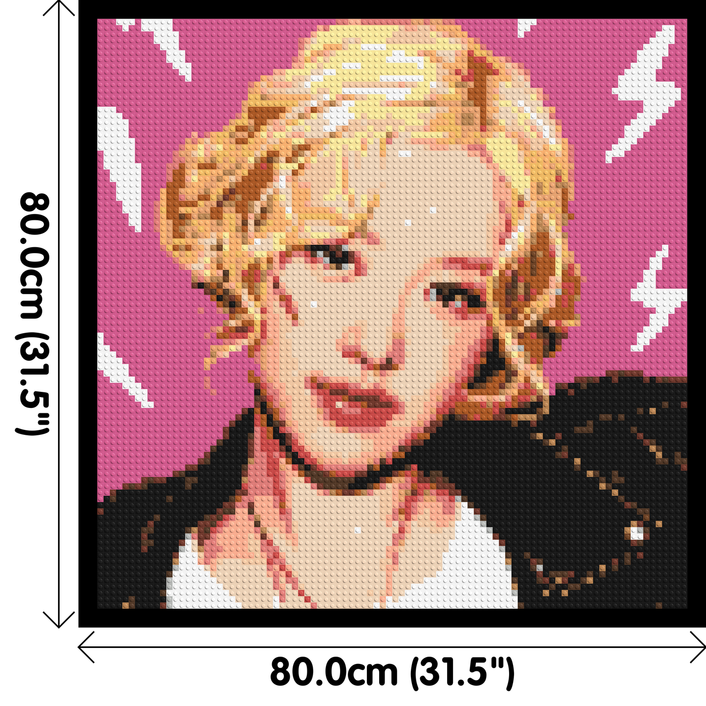 Rosé - Brick Art Mosaic Kit 4x4 large