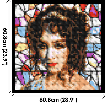 Chapell Roan - Brick Art Mosaic Kit 3x3 large