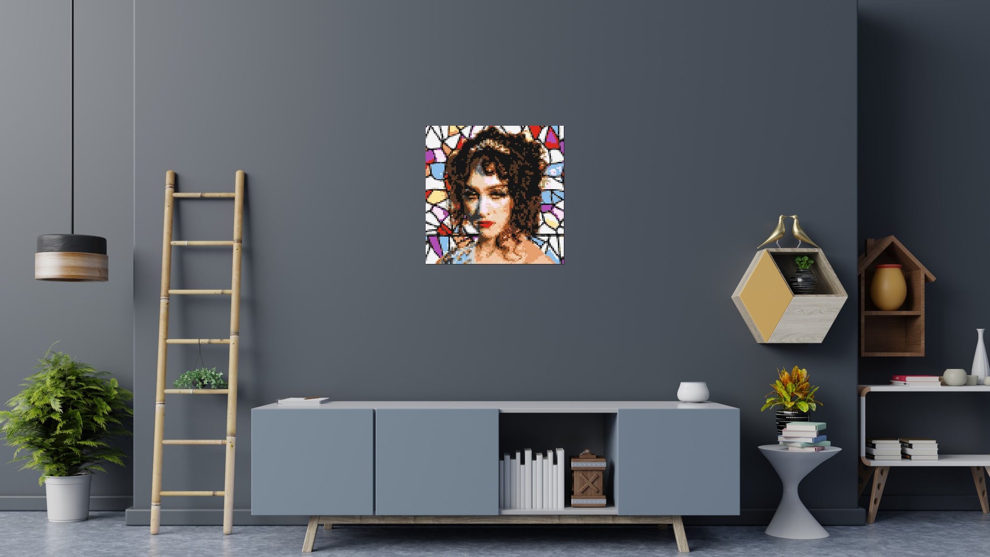 Chapell Roan - Brick Art Mosaic Kit 4x4 scene