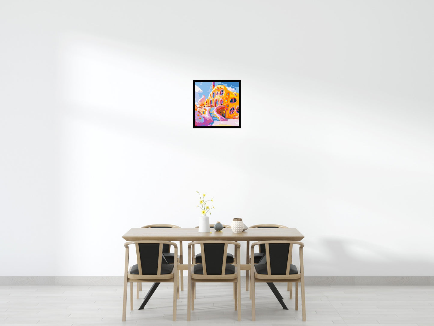 House in Candyland - Brick Art Mosaic Kit 3x3 large